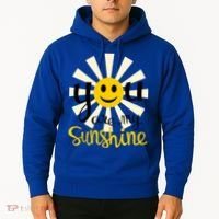You Are My Sunshine Smiley Smiling Sun Gift Hoodie thumb 2