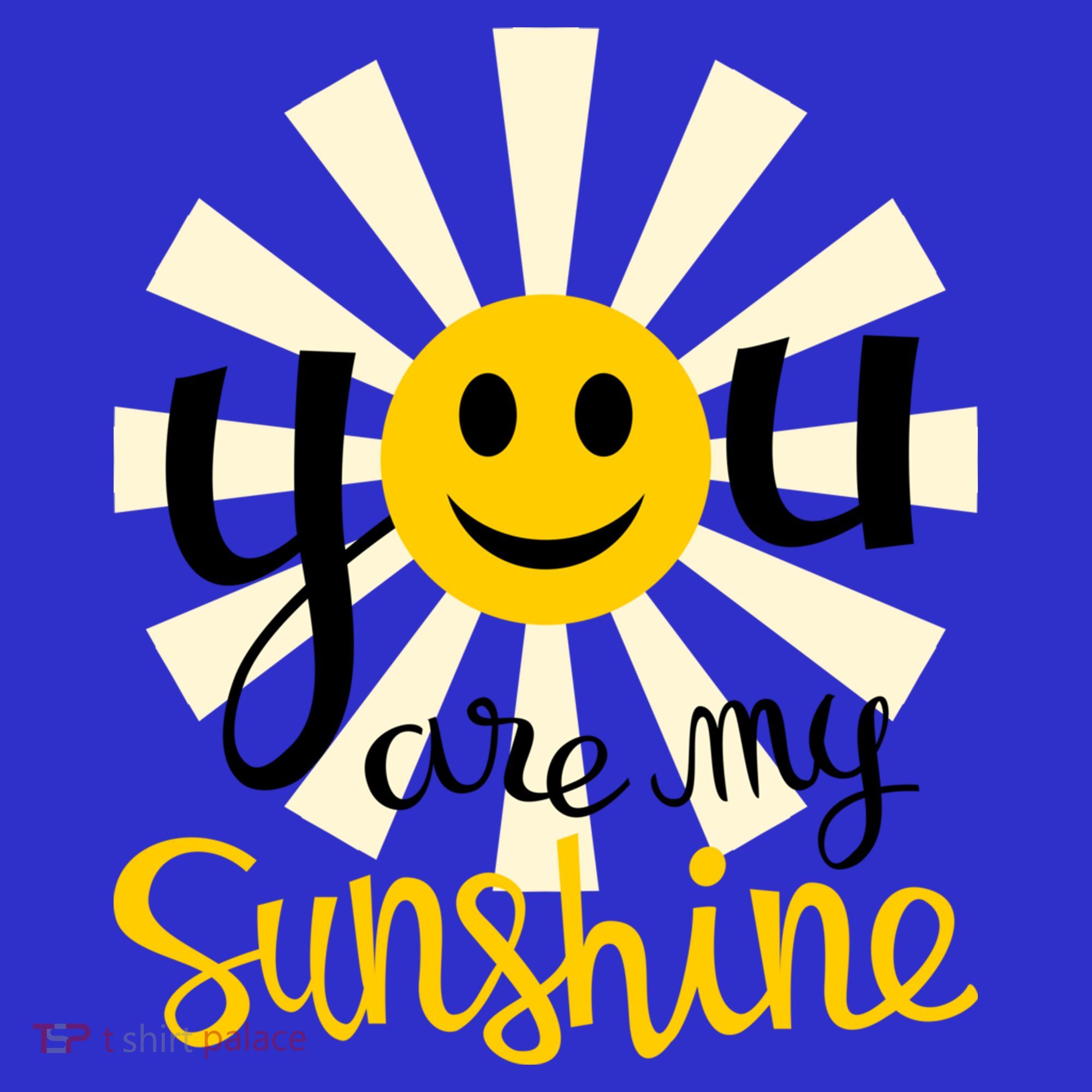 You Are My Sunshine Smiley Smiling Sun Gift Women's Tank Top