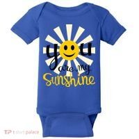 You Are My Sunshine Smiley Smiling Sun Gift Baby Bodysuit thumb 0