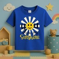 You Are My Sunshine Smiley Smiling Sun Gift Toddler T-Shirt thumb 3