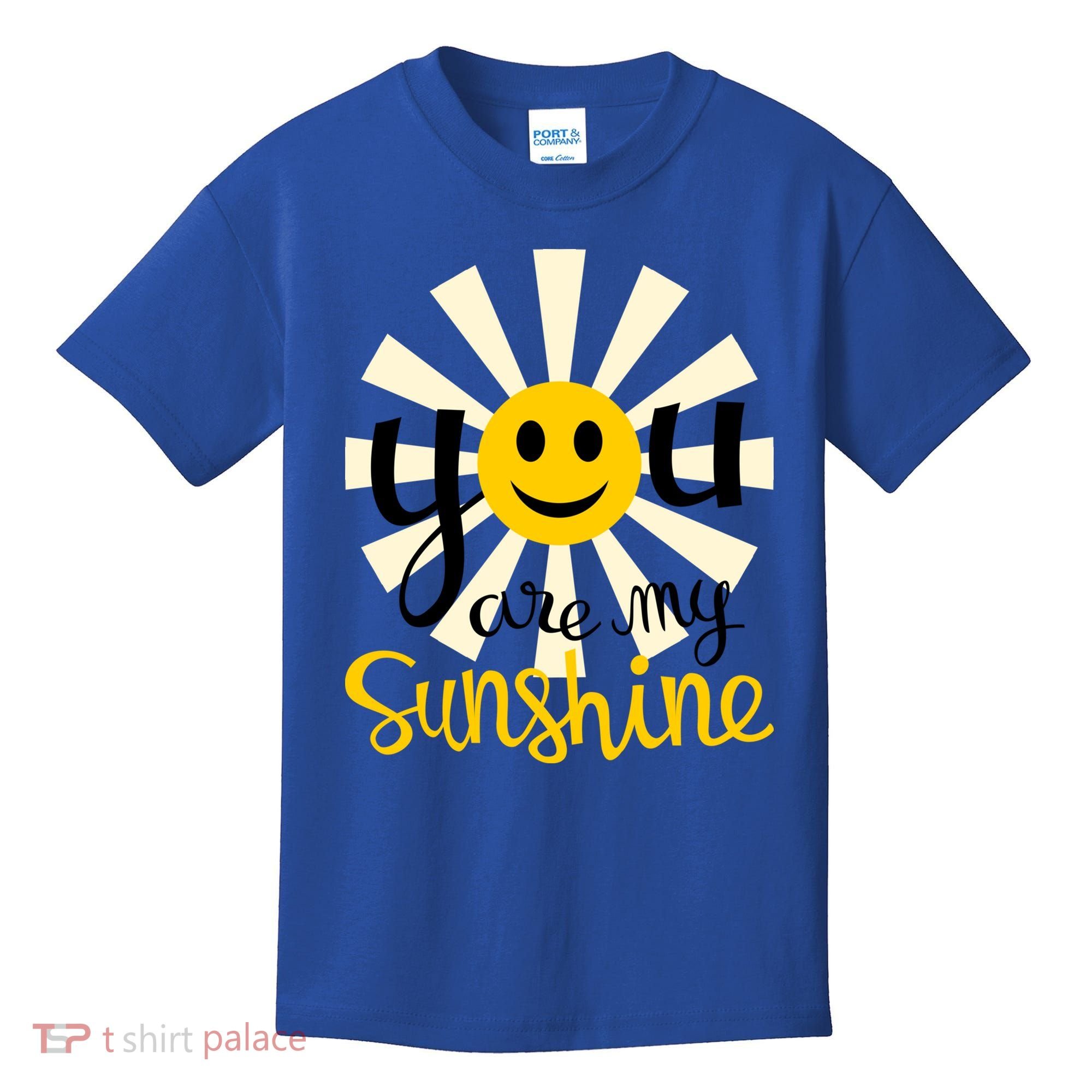 You Are My Sunshine Smiley Smiling Sun Gift Kids T-Shirt