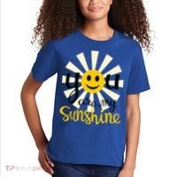 You Are My Sunshine Smiley Smiling Sun Gift Kids T-Shirt thumb 2