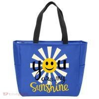 You Are My Sunshine Smiley Smiling Sun Gift Tote Bag thumb 0