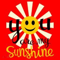 You Are My Sunshine Smiley Smiling Sun Gift Santa Hat thumb 1