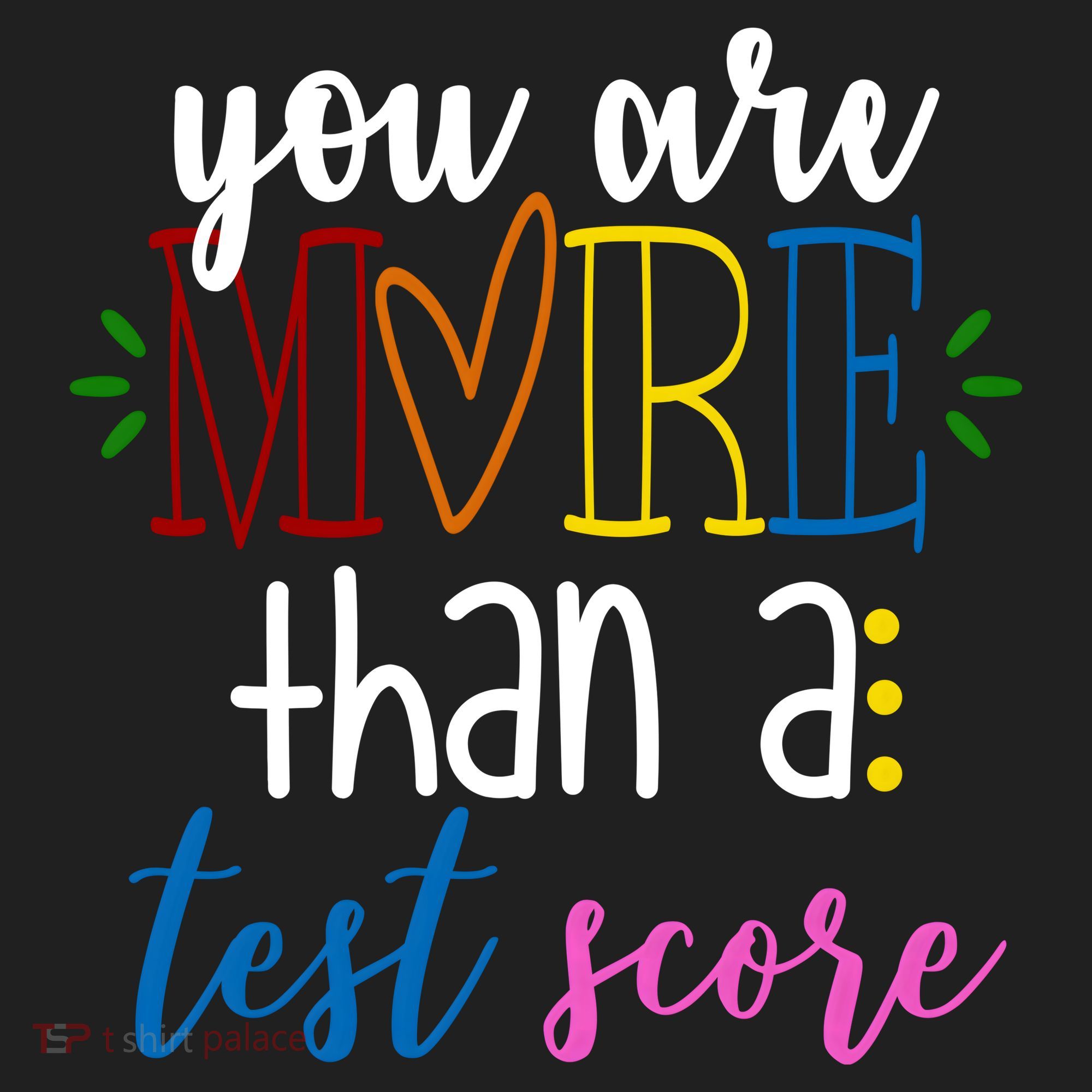 You Are More Than A Test Score Women's Sweatshirt