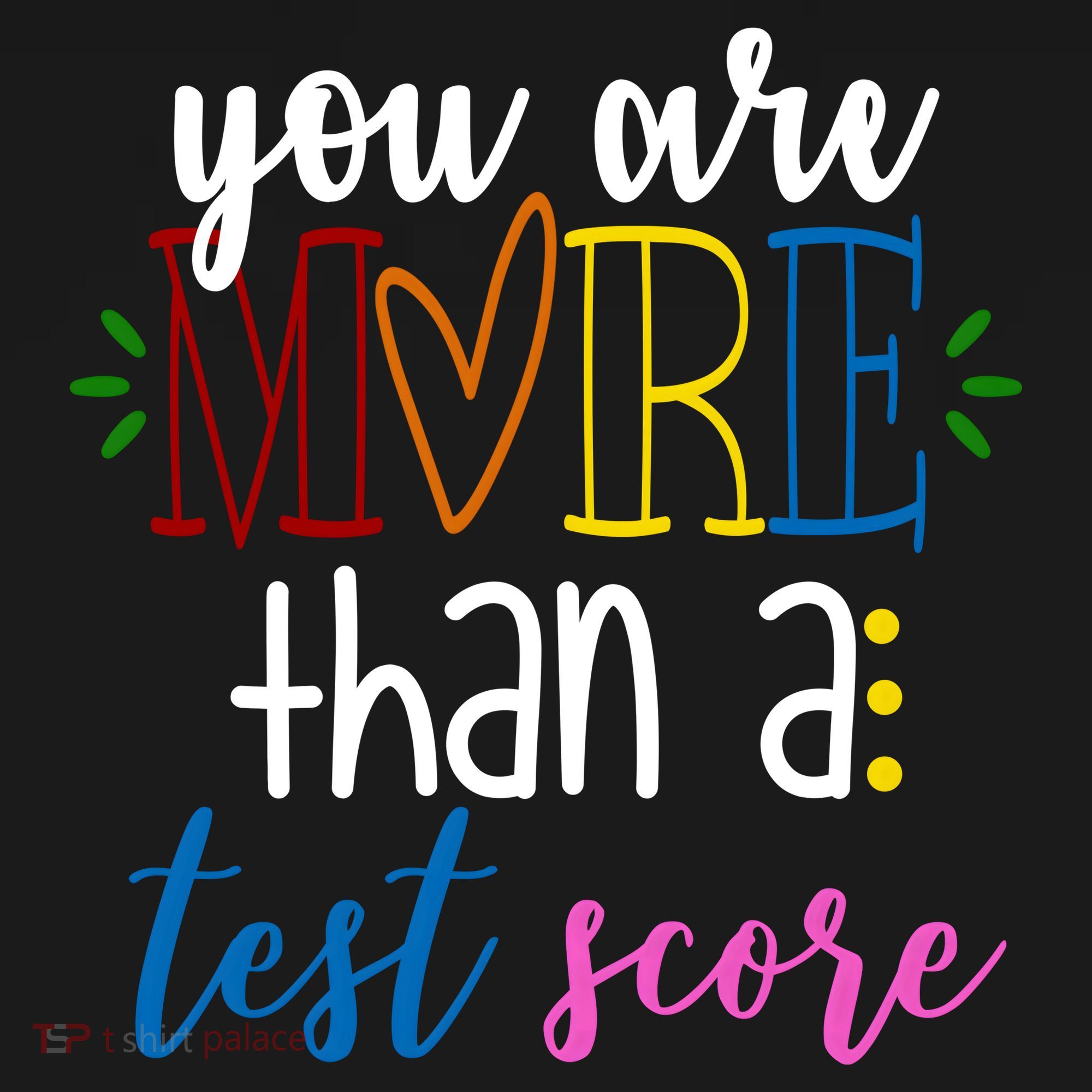You Are More Than A Test Score Tote Bag
