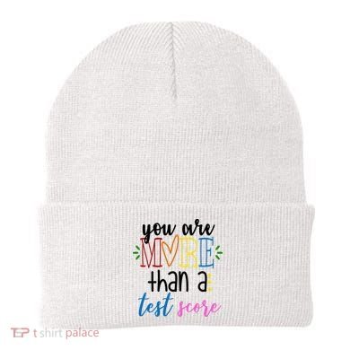 You Are More Than A Test Score Beanie