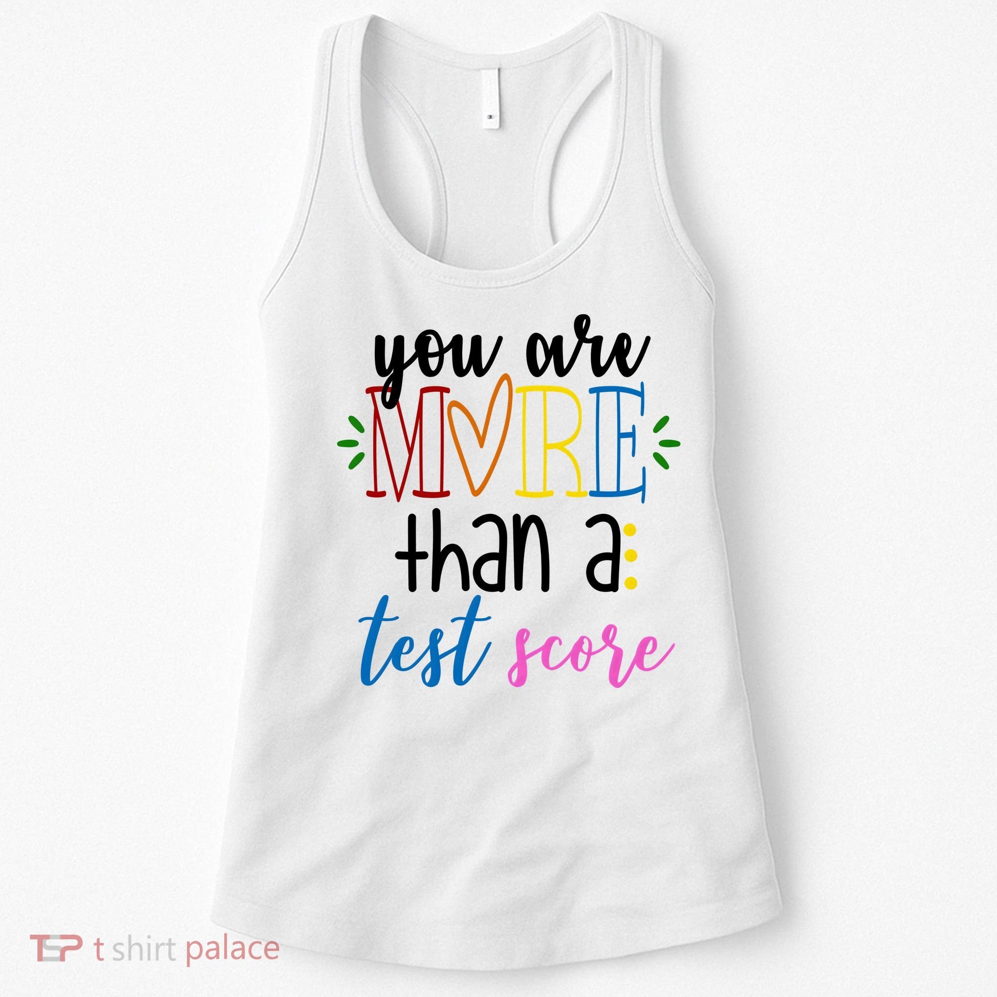 You Are More Than A Test Score Women's Tank Top