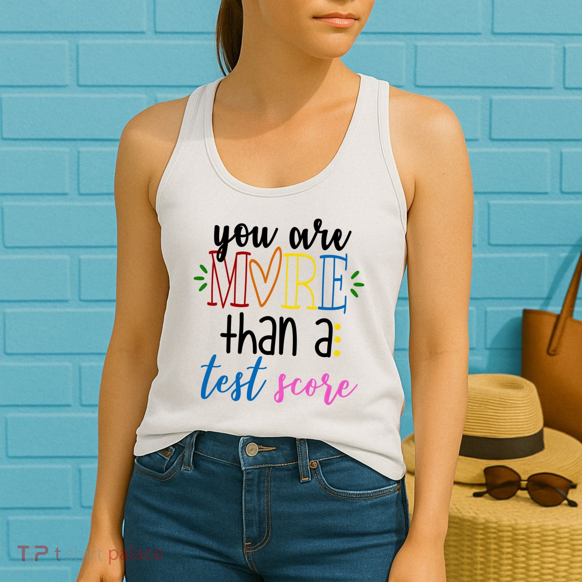 You Are More Than A Test Score Women's Tank Top