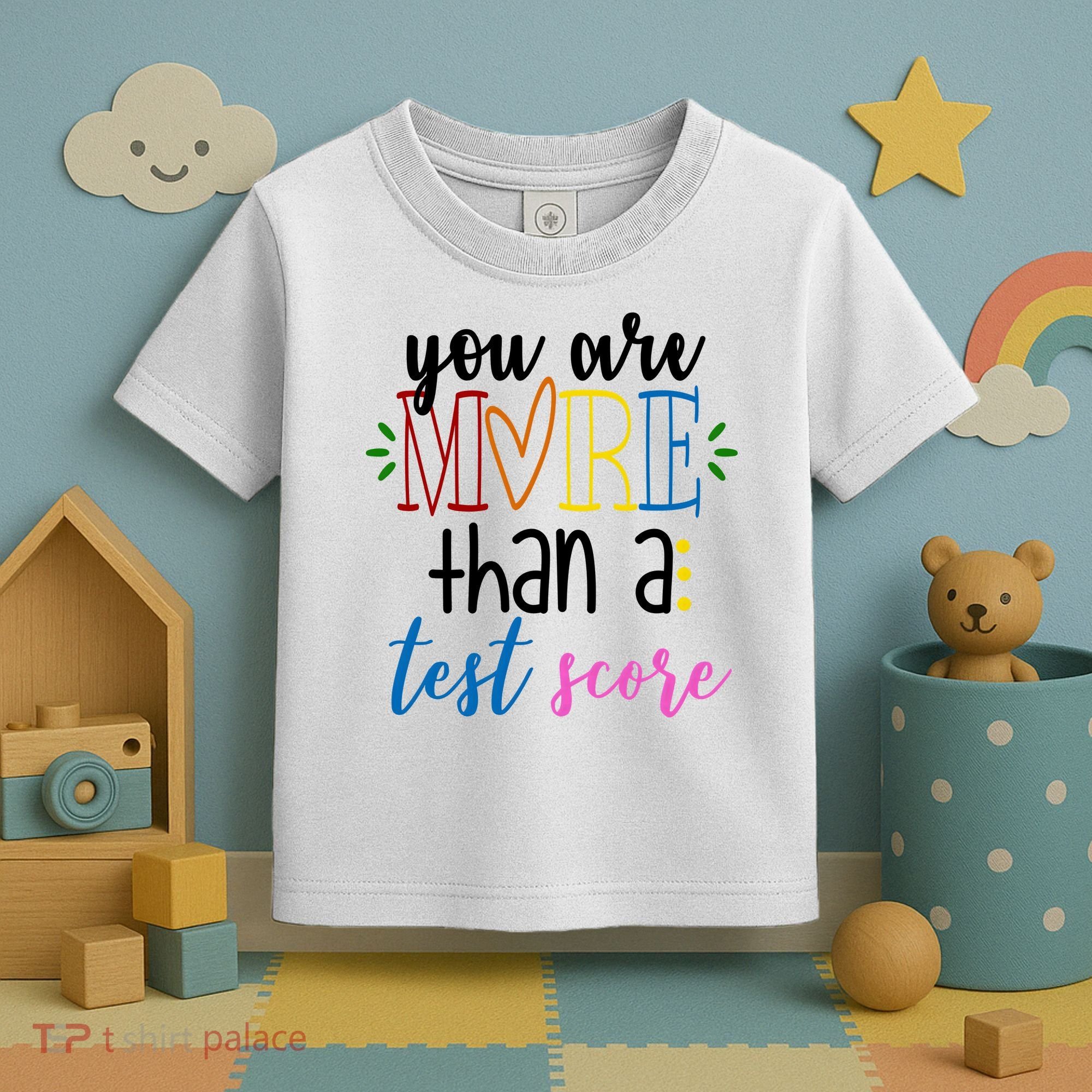 You Are More Than A Test Score Toddler T-Shirt