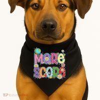You Are More Than A Test Score Test Day Star Testing Team USA-Made Doggie Bandana thumb 1