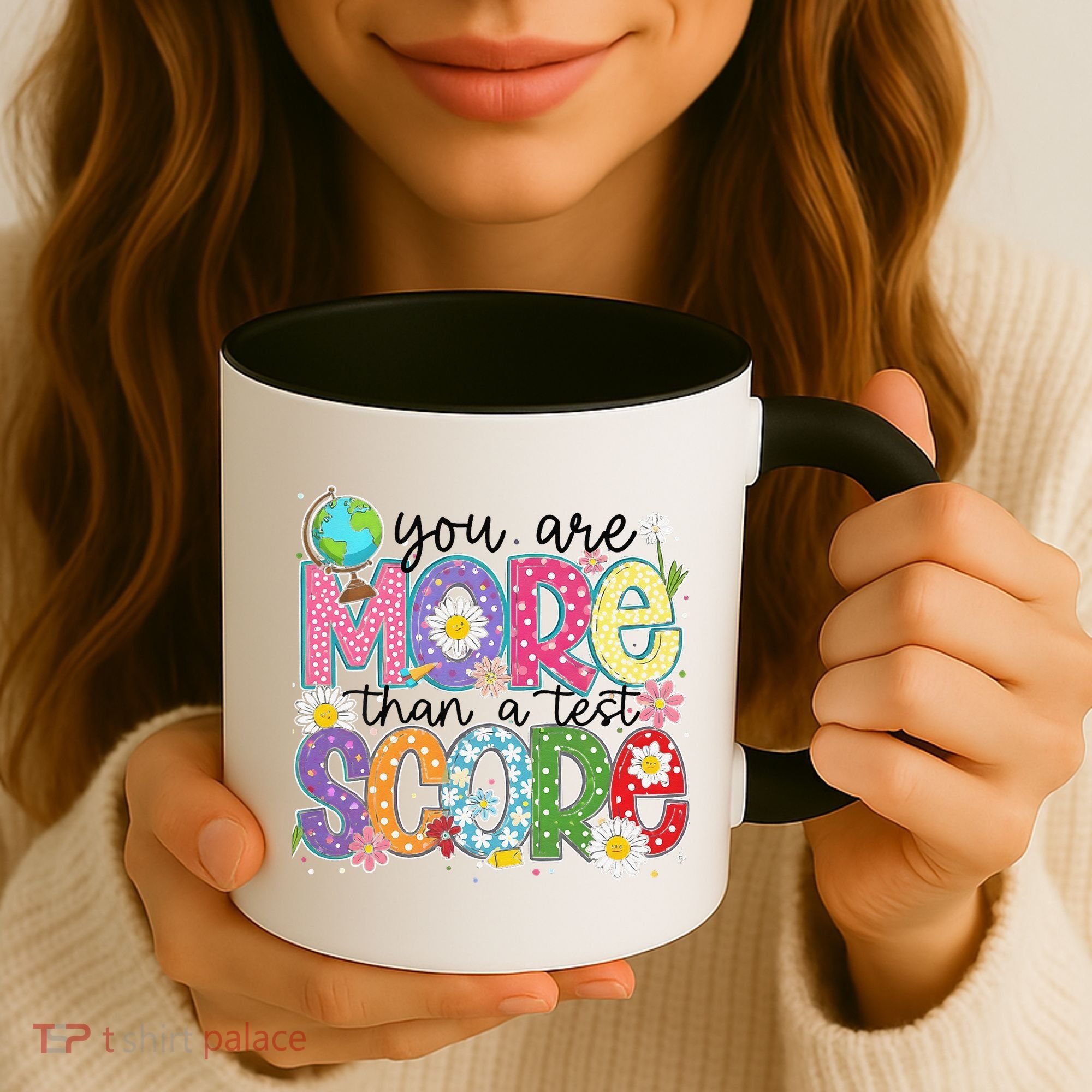You Are More Than A Test Score Test Day Star Testing Team Coffee Mug