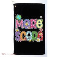 You Are More Than A Test Score Test Day Star Testing Team Golf Towel thumb 0