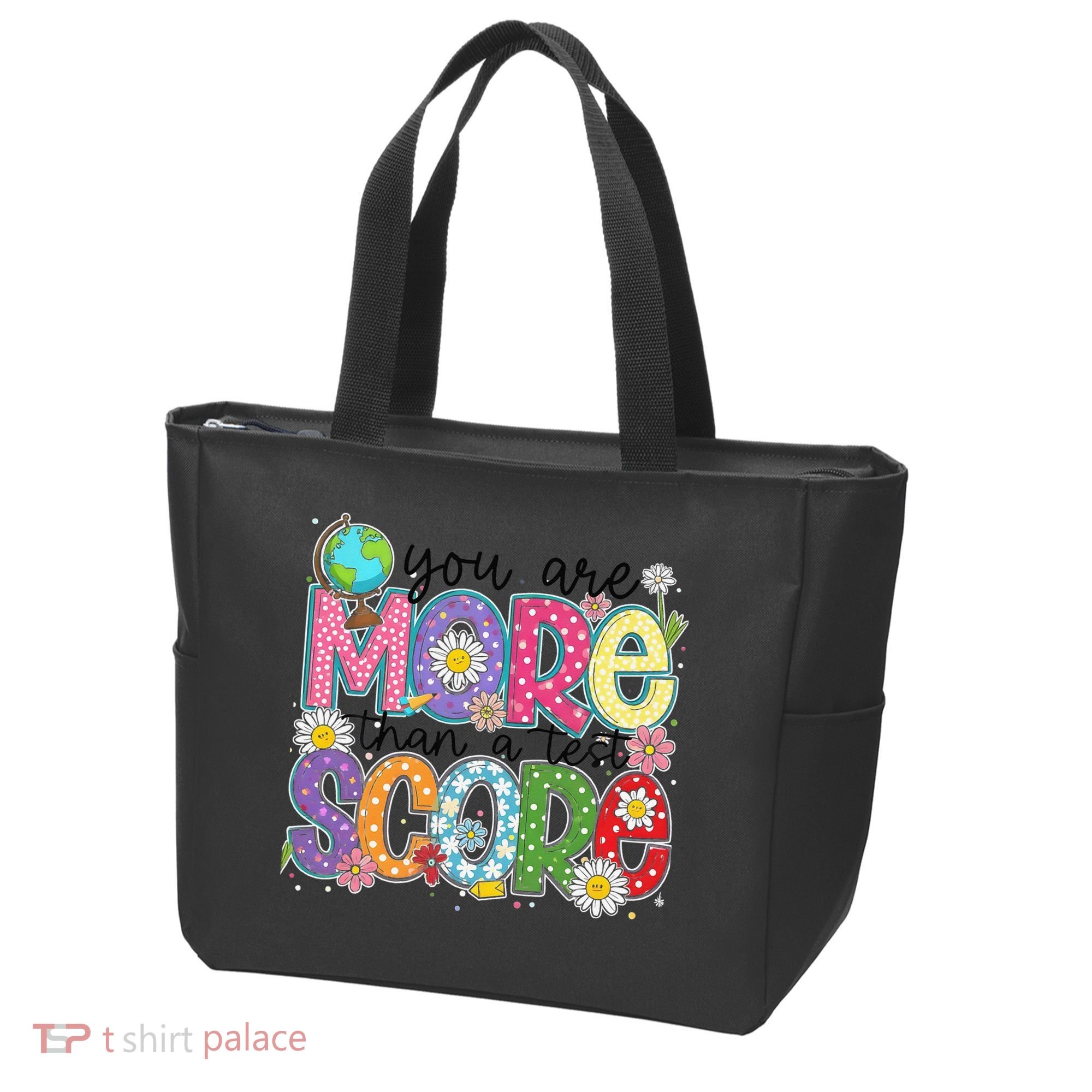You Are More Than A Test Score Test Day Star Testing Team Tote Bag