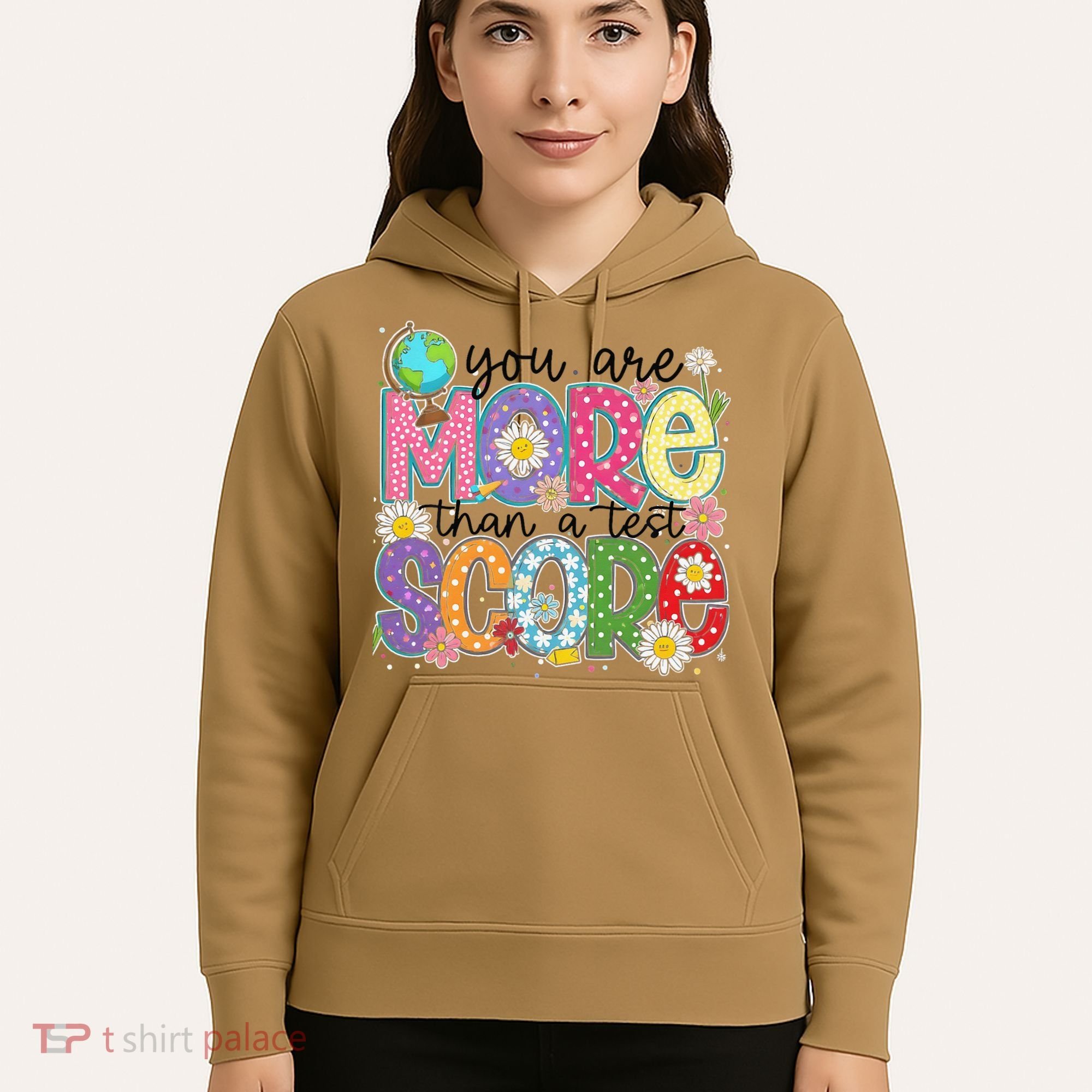 You Are More Than A Test Score Test Day Star Testing Team Hoodie