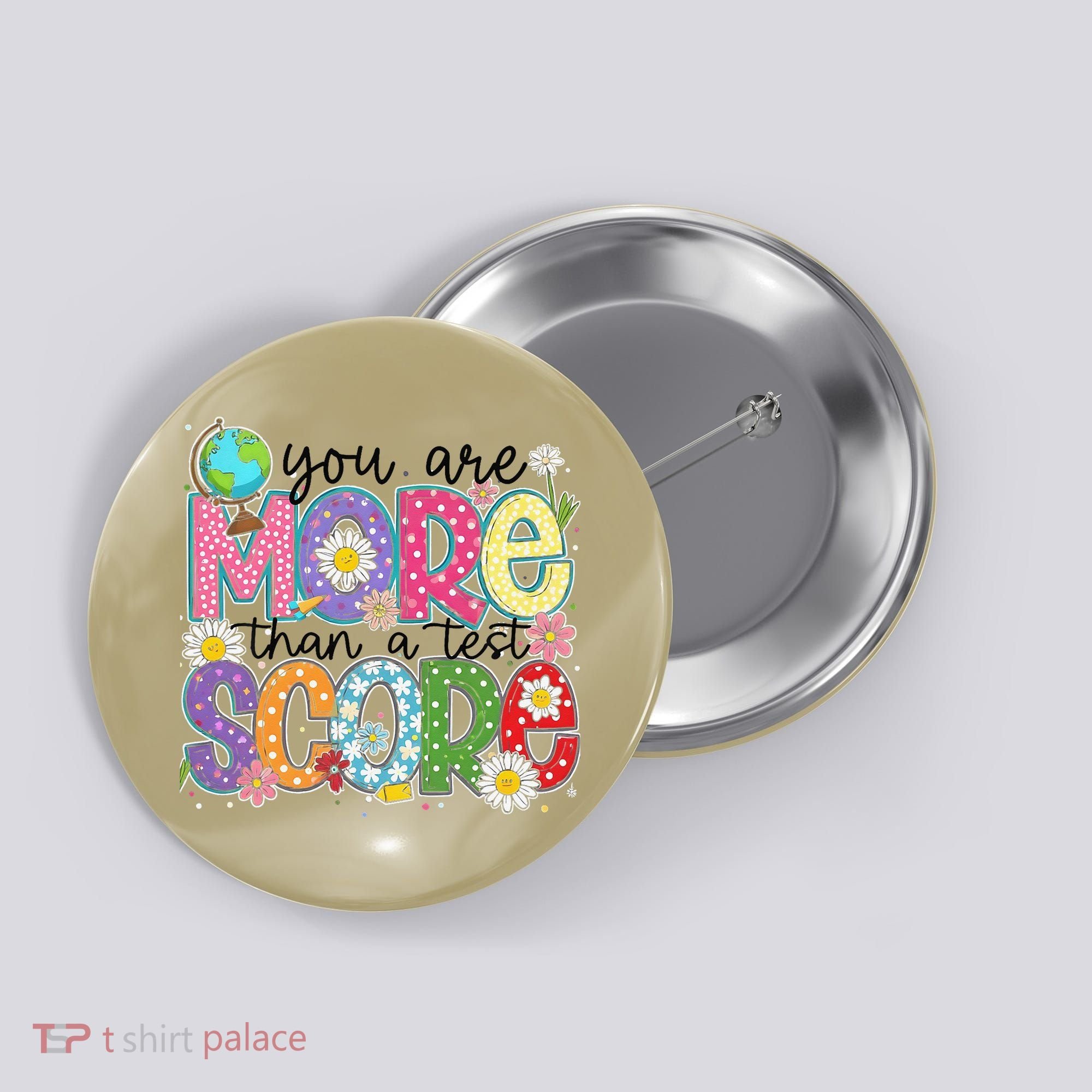 You Are More Than A Test Score Test Day Star Testing Team Button