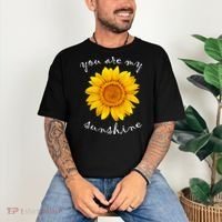 You Are My Sunshine Sunflower Comfort Colors T-Shirt thumb 3