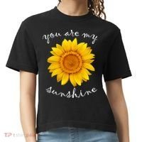 You Are My Sunshine Sunflower Comfort Colors Boxy T-Shirt thumb 0