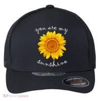 You Are My Sunshine Sunflower Flexfit Unipanel Trucker Cap thumb 0