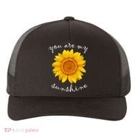 You Are My Sunshine Sunflower Yupoong Adult 5-Panel Trucker Hat thumb 0