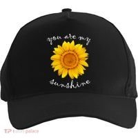 You Are My Sunshine Sunflower Five-Panel Snapback Cap thumb 0