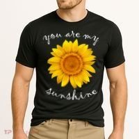 You Are My Sunshine Sunflower Cooling Performance Crew T-Shirt thumb 2