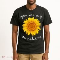 You Are My Sunshine Sunflower Tall T-Shirt thumb 2