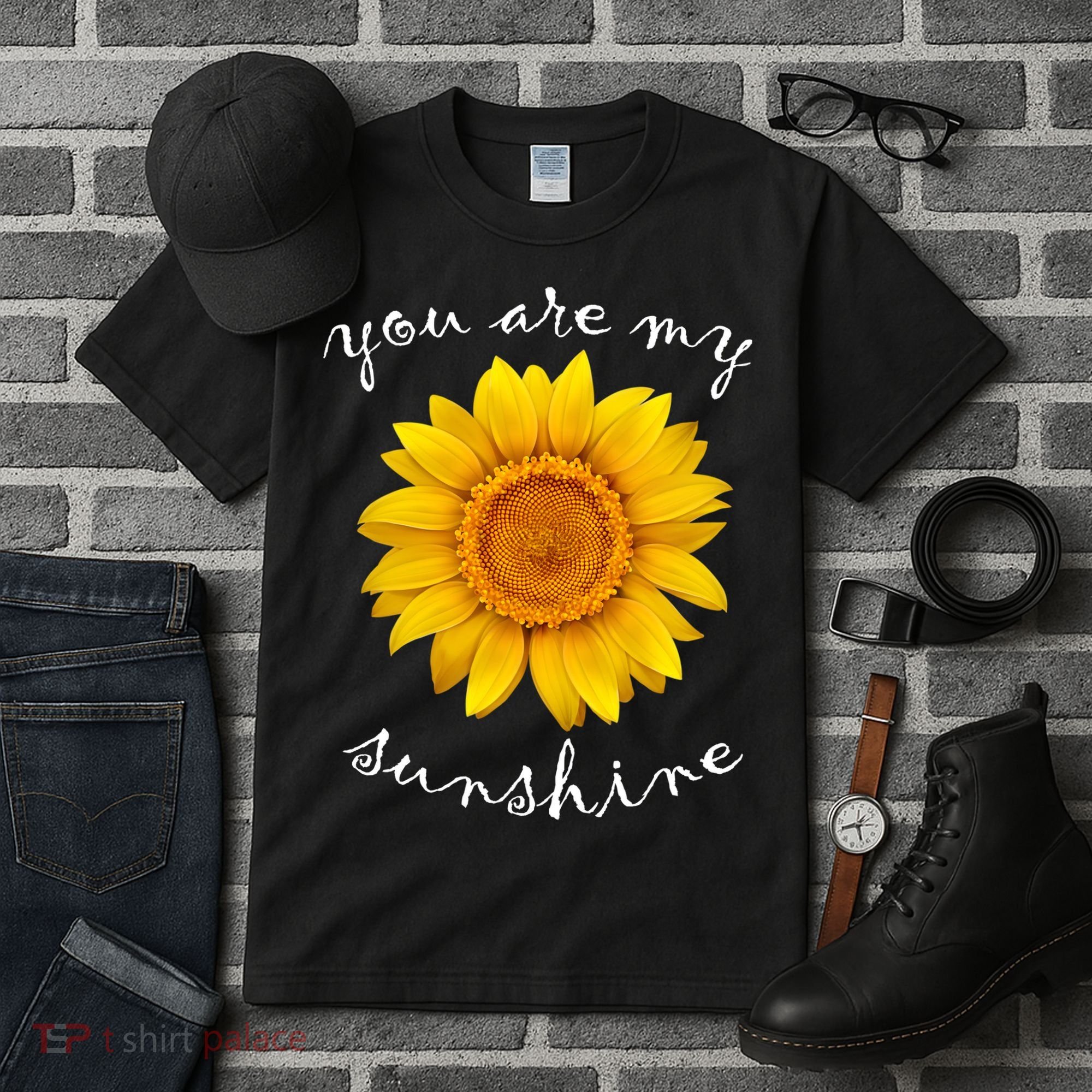 You Are My Sunshine Sunflower Tall T-Shirt