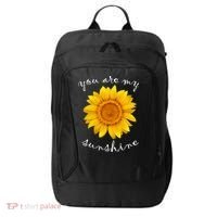 You Are My Sunshine Sunflower City Backpack thumb 0