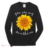 You Are My Sunshine Sunflower Tall Long Sleeve Shirt thumb 0