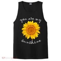 You Are My Sunshine Sunflower PosiCharge Competitor Tank thumb 0