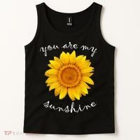 You Are My Sunshine Sunflower Tank Top thumb 2