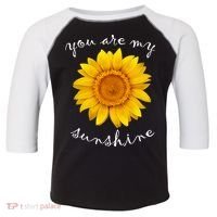 You Are My Sunshine Sunflower Toddler Fine Jersey T-Shirt thumb 0