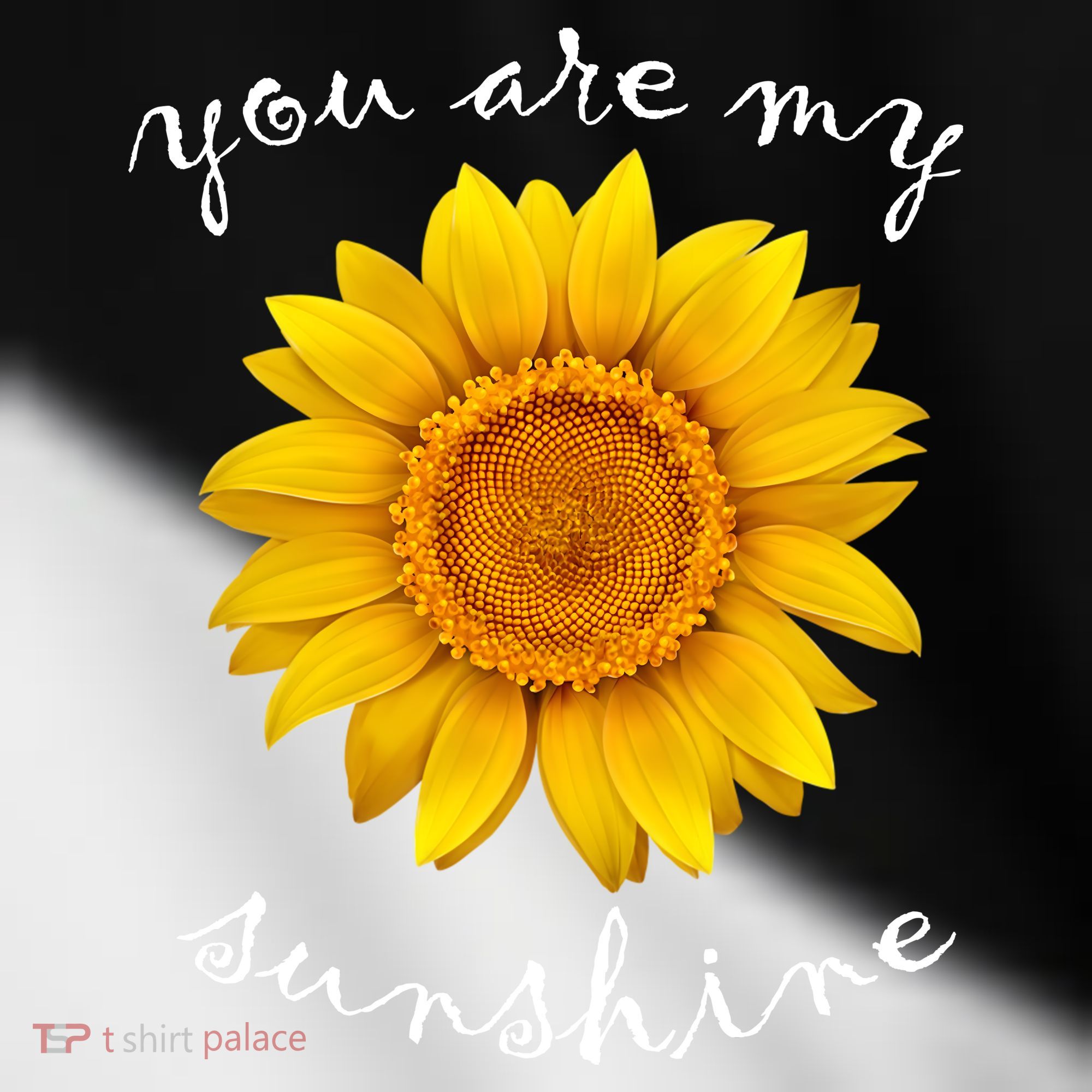 You Are My Sunshine Sunflower Toddler Fine Jersey T-Shirt