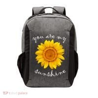 You Are My Sunshine Sunflower Vector Backpack thumb 0
