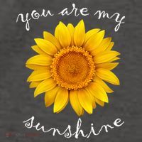 You Are My Sunshine Sunflower Vector Backpack thumb 2
