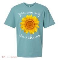 You Are My Sunshine Sunflower Sueded Cloud Jersey T-Shirt thumb 0