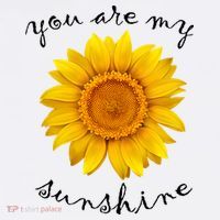 You Are My Sunshine Sunflower Garment-Dyed Sweatshirt thumb 2
