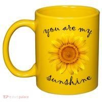 You Are My Sunshine Sunflower 11oz C Handle Ceramic Mug thumb 2