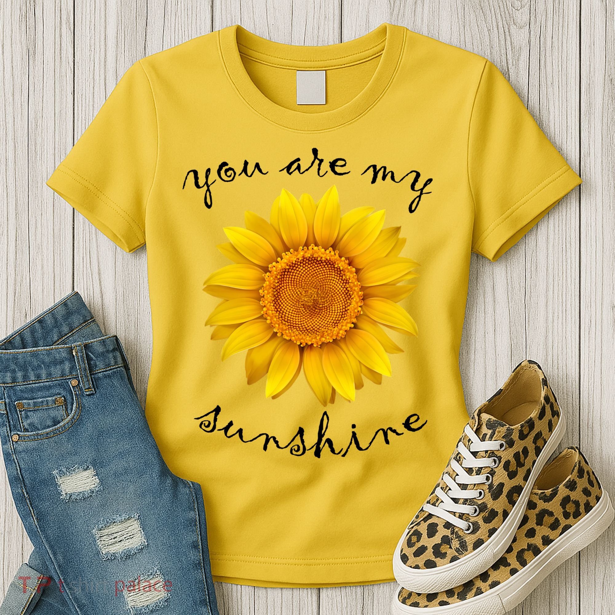 You Are My Sunshine Sunflower Women's T-Shirt
