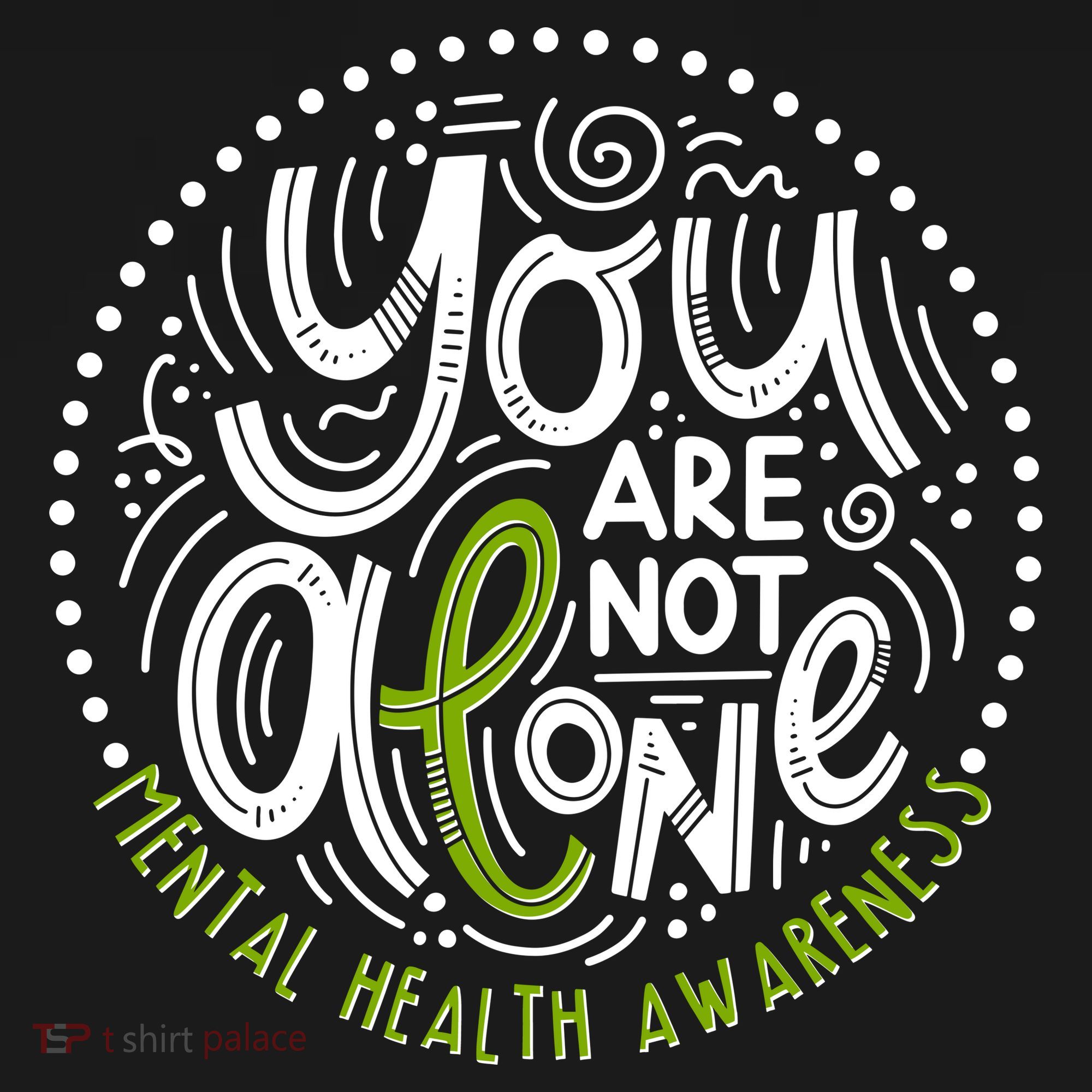 You Are Not Alone Mental Health Awareness Hoodie