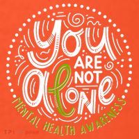You Are Not Alone Mental Health Awareness Mousepad thumb 1