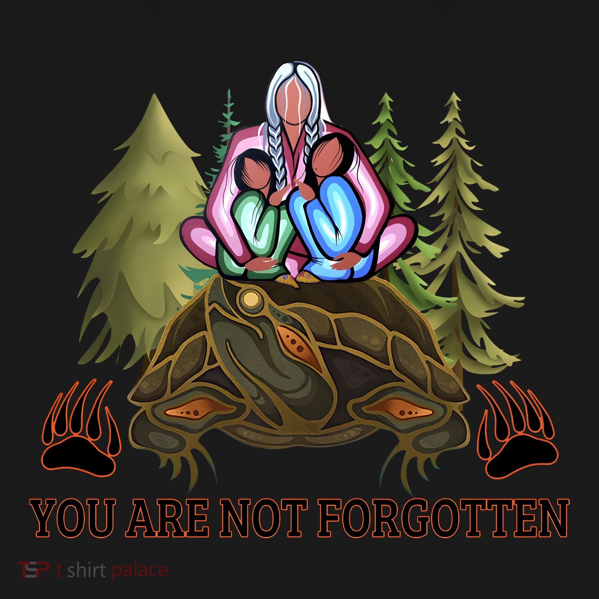 You Are Not Forgotten Every Child Matters Awareness For Indigenous Backpack