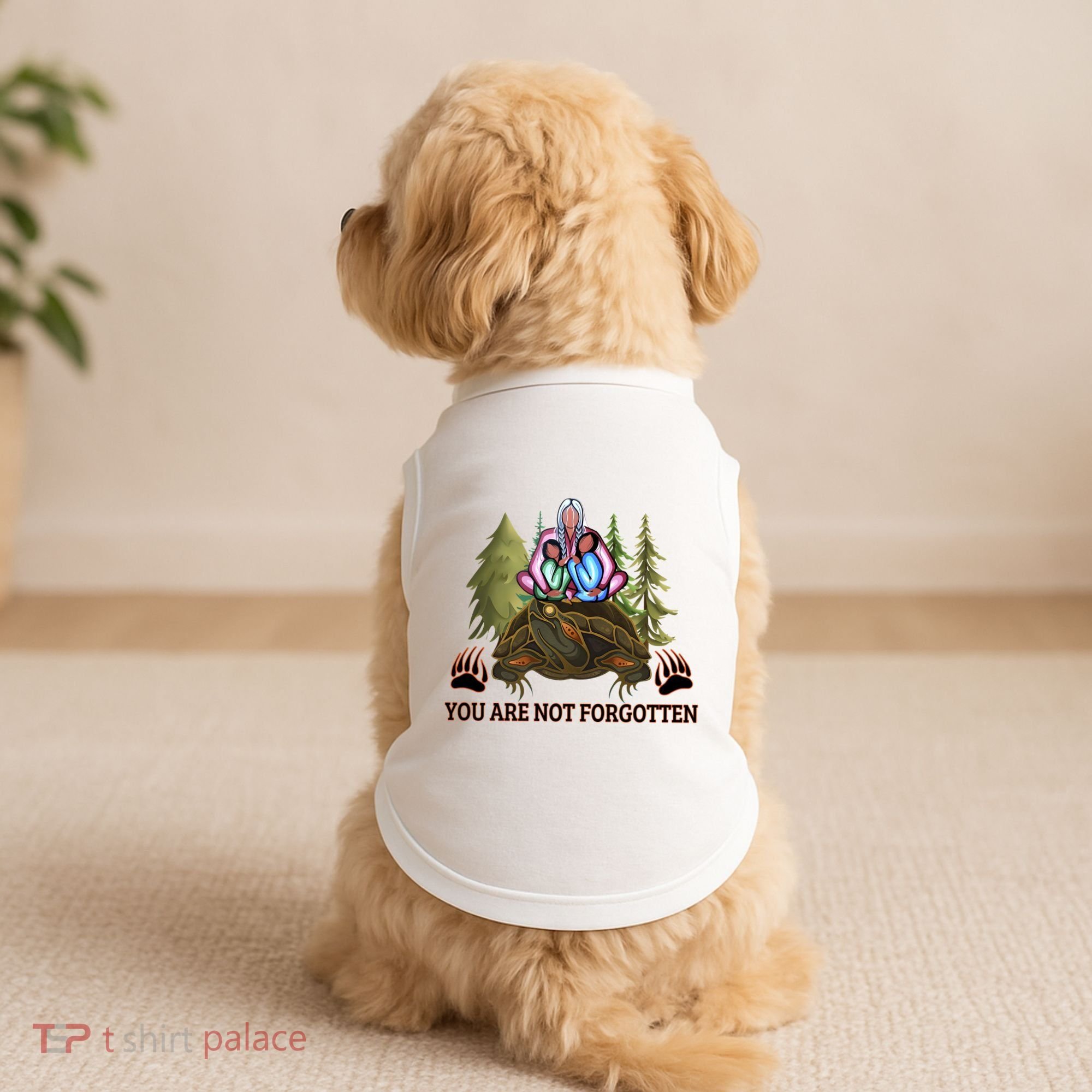 You Are Not Forgotten Every Child Matters Awareness For Indigenous Doggie Tank