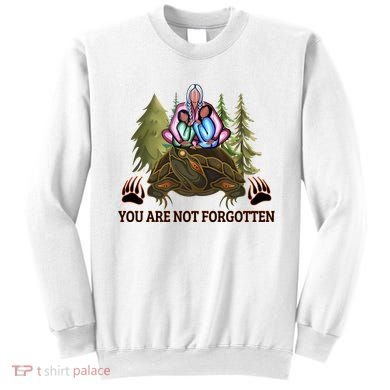 You Are Not Forgotten Every Child Matters Awareness For Indigenous Sweatshirt