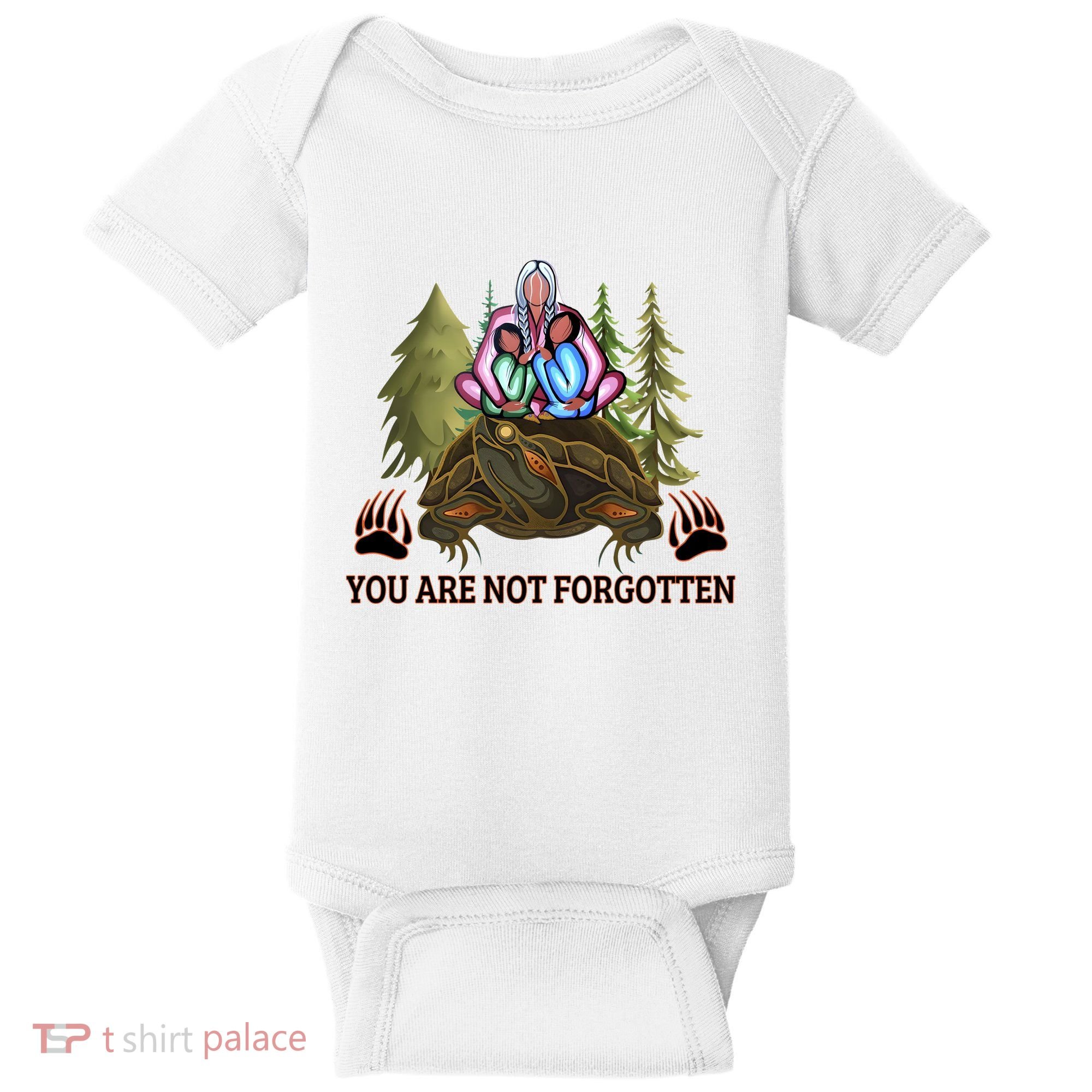 You Are Not Forgotten Every Child Matters Awareness For Indigenous Baby Bodysuit