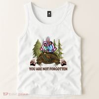 You Are Not Forgotten Every Child Matters Awareness For Indigenous Tank Top thumb 2