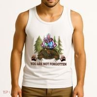 You Are Not Forgotten Every Child Matters Awareness For Indigenous Tank Top thumb 3