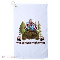 You Are Not Forgotten Every Child Matters Awareness For Indigenous Golf Towel thumb 0