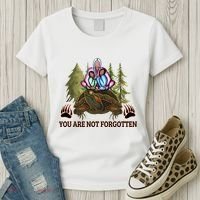 You Are Not Forgotten Every Child Matters Awareness For Indigenous Women's T-Shirt thumb 3